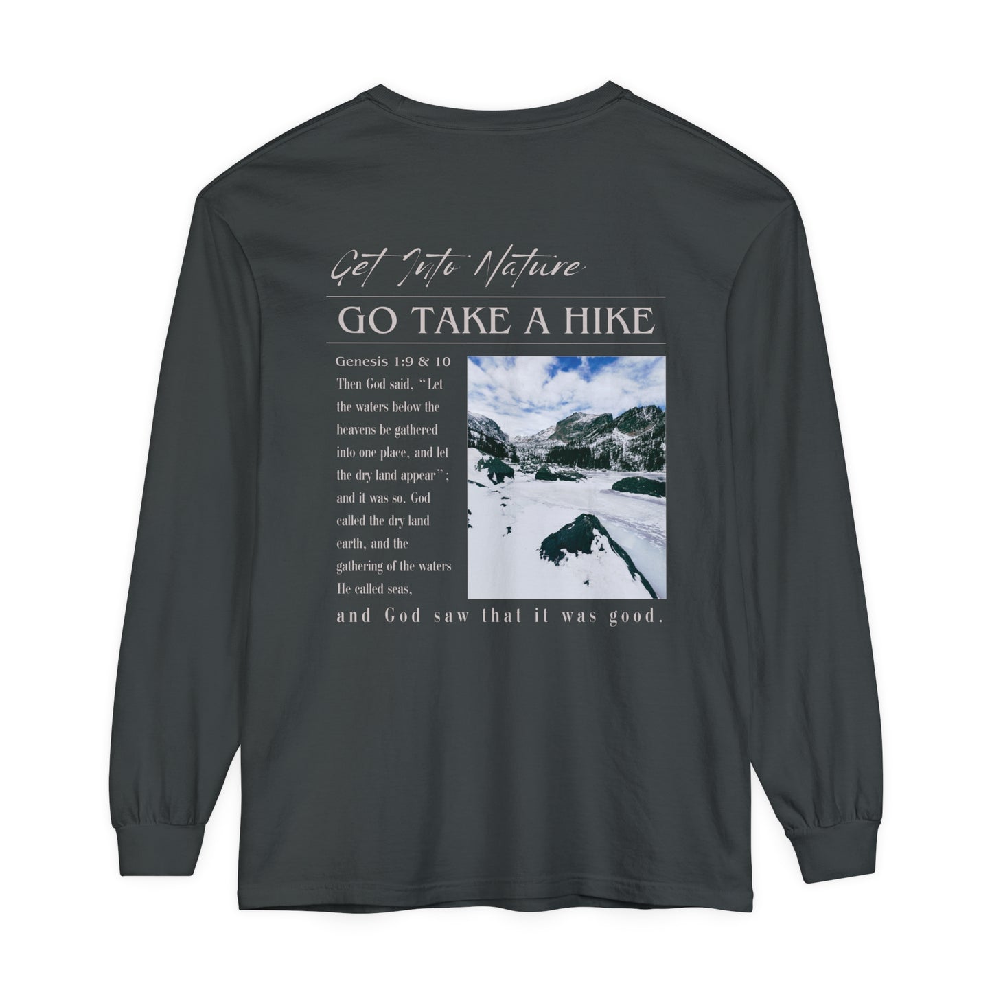 Find Your Peace, Take a Hike Tan Lettered Comfort Tee