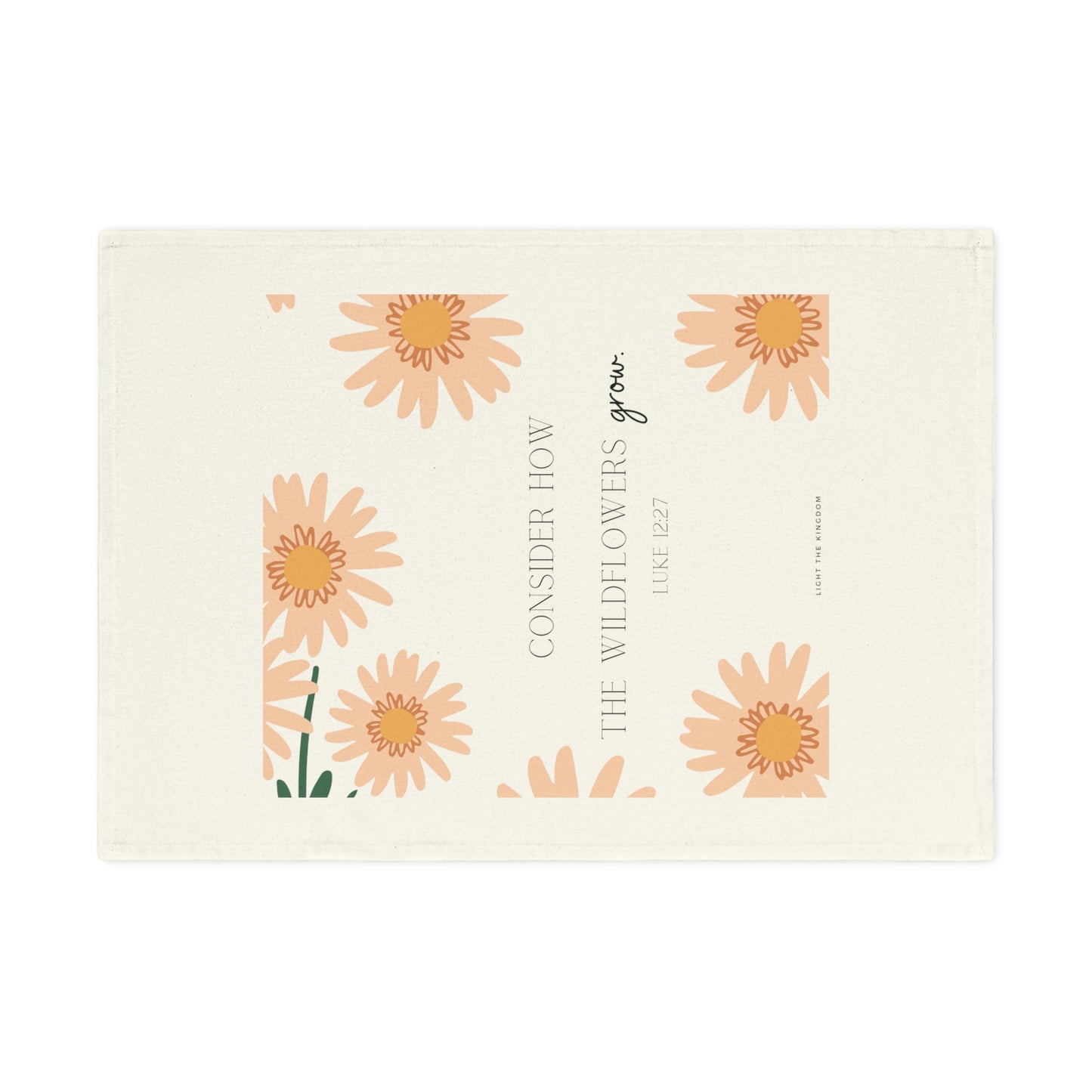 Consider the Wildflowers Tea Towel