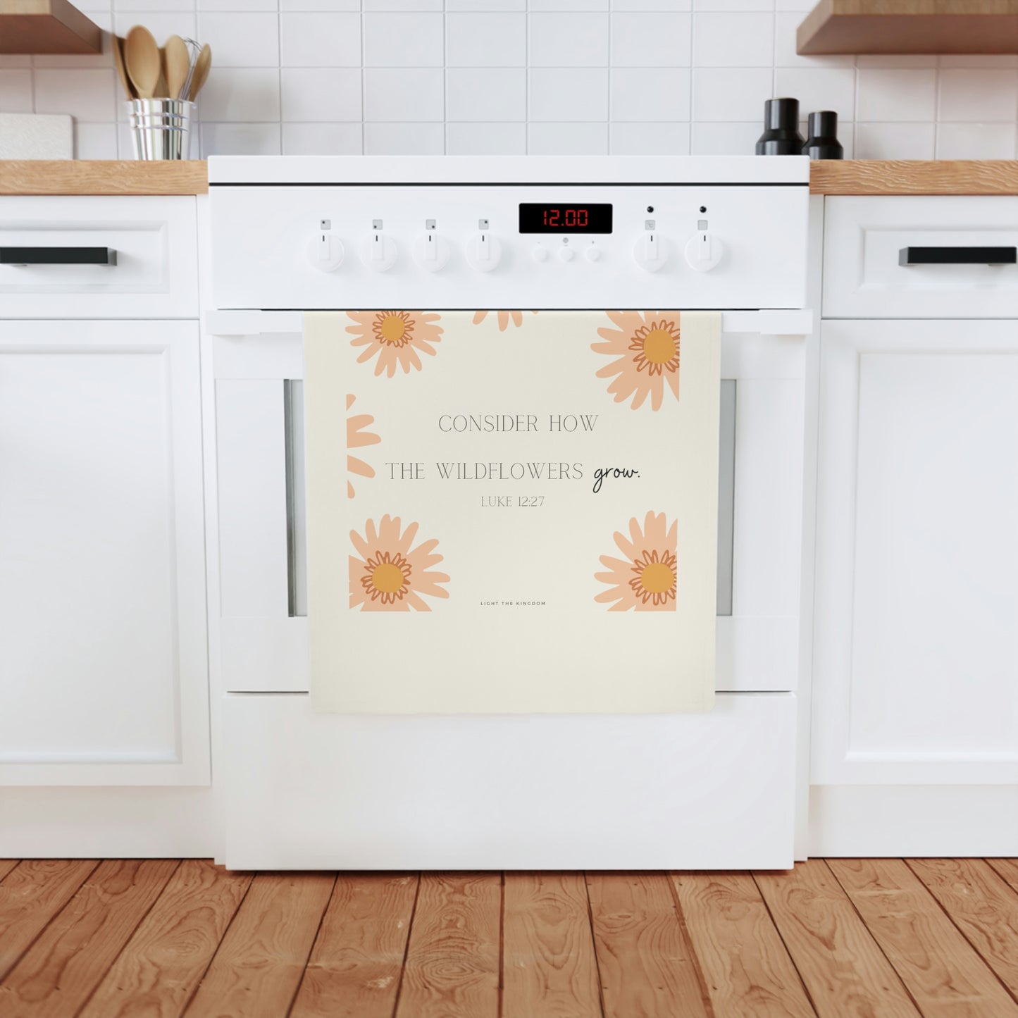 Consider the Wildflowers Tea Towel