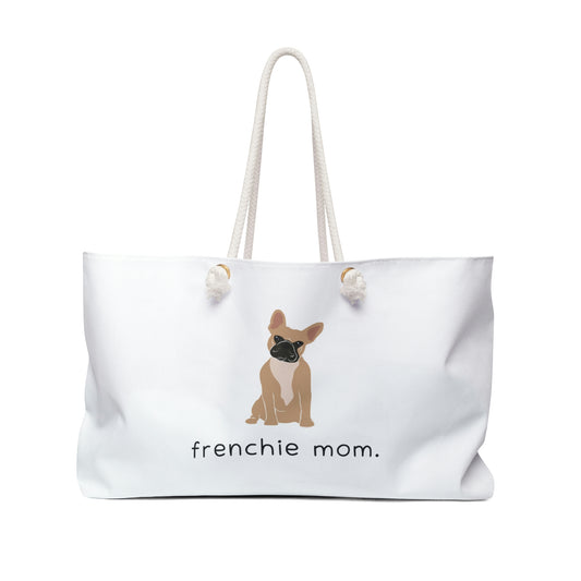 Frenchie Mom Weekender Bag