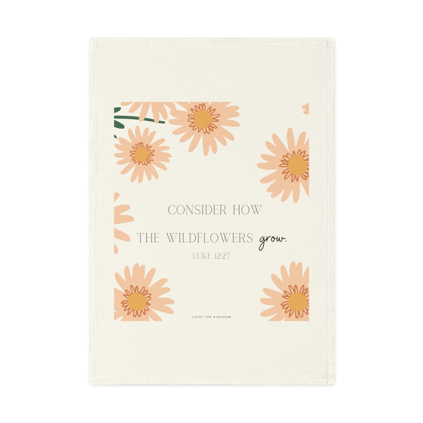 Consider the Wildflowers Tea Towel